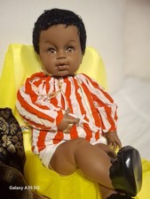 Cicciobello Sebino Angelo Nero,Negro.Africano.Vintage.FUNZIONANTE