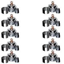 Burner Alcohol with 100ml All Metal Canister and Dual Wicks. Pack of 10.