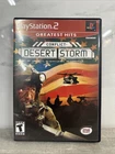 Conflict Desert Storm (PlayStation 2, 2003) Complete w/ Manual