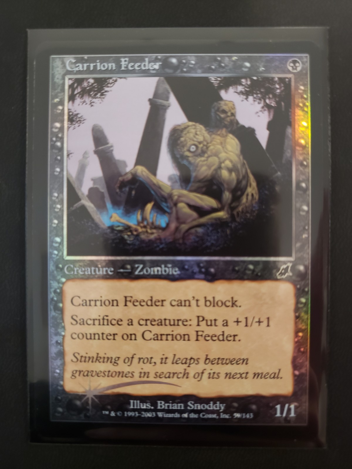 MTG Carrion Feeder Scourge Foil Card LP
