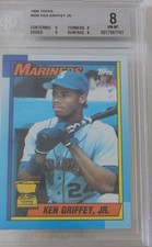 HOF Ken Griffey Jr 1990 Topps - #336 All-Star Rookie Seattle Mariners 8 NM-MT