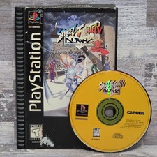 Street Fighter Alpha Long Box (PlayStation PS1) Tested Game Disc