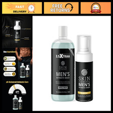 Men's Intimate Wash Jumbo Pack - 180 Days Supply, pH Balanced Foaming Wash, Tea