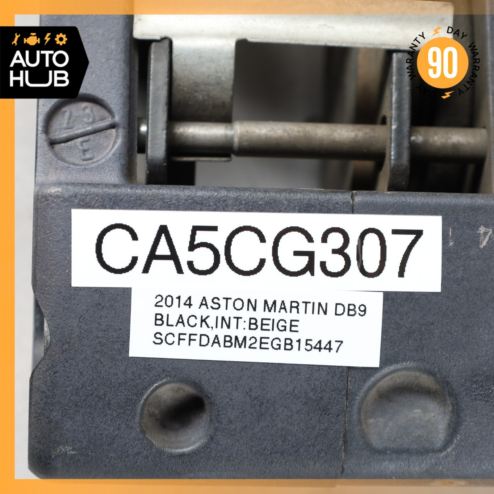 08-18 Aston Martin DB9 DBS Right Side Parking Brake Caliper AD232C464BB OEM 22k