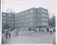 1957 Beverly Hills Calvin Campbell New Wing Opening Event Vintage Photo 7x9