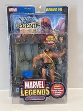 Marvel Legends Weapon    X    Wolverine Series 7 VII Poster Book - GREAT CONDITION