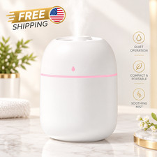 250ML USB Mini Air Humidifier Aroma Essential Oil Diffuser For Home Car Ultrason