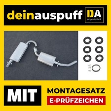 Endschalldämpfer für Citroen Jumpy / Fiat Ducato / Peugeot Boxer Auspuff C640