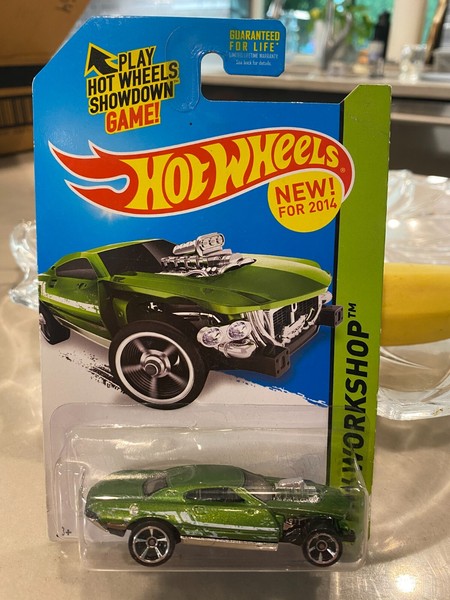 2014 Hot Wheels #205 Hw Workshop Hw Garage Project Speeder GrüN Variante-image