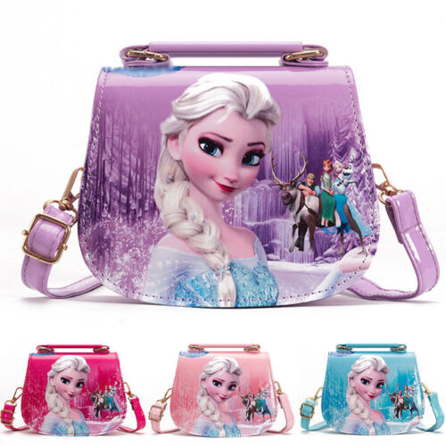 Frozen 2 Elsa Princess Shoulder Bag Kids Girl Cartoon Handbag Shopping Bag Gift. - Picture 1 of 14
