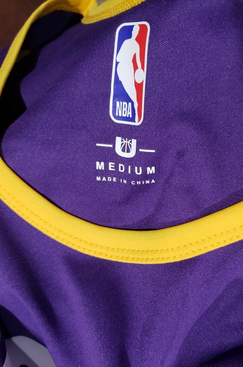 NBA Licensed Los Angeles Lakers M Purple Gold Tank Top