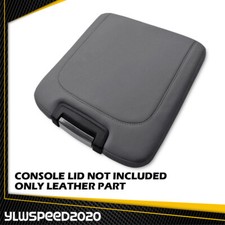 Leather Center Console Armrest Lid Cover Fit ...