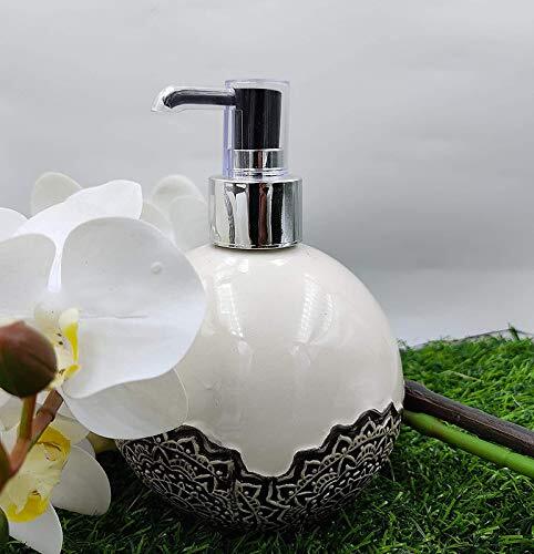 Ceramic Antique Nozzle Design Liquid Soap Dispenser Capacity 350ml
