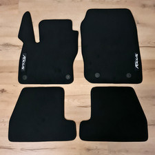 Car Floor Mats For Ford Focus Velour Waterproof Black Carpet Rugs Auto Liners Car Floor Mats For Ford Focus Velour Waterproof Black Carpet Rugs Auto Liners