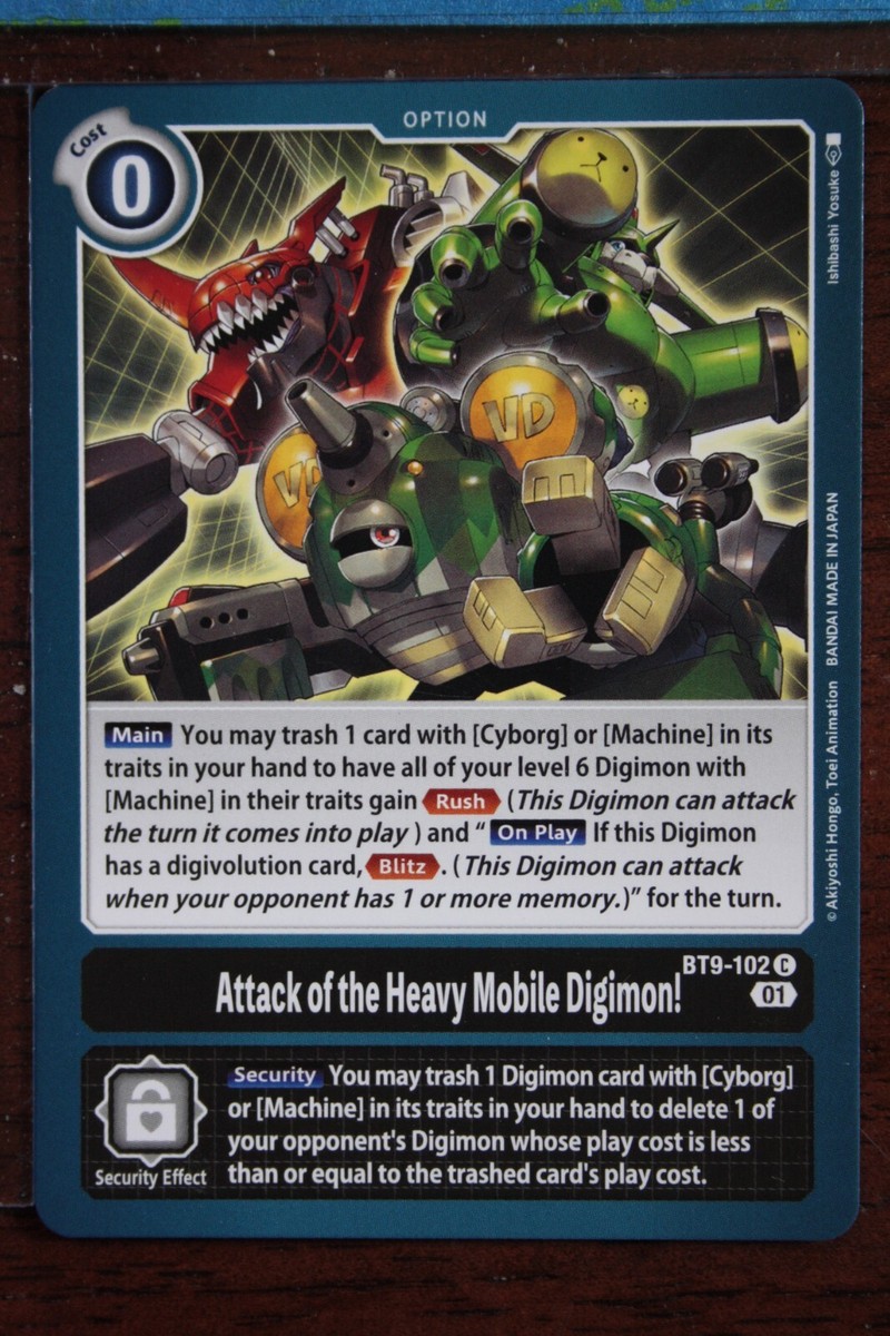 digimon mobile card game Bandai - Game: Release Special Booster Version.1.0 Digimon Card Game CCG: "Attack