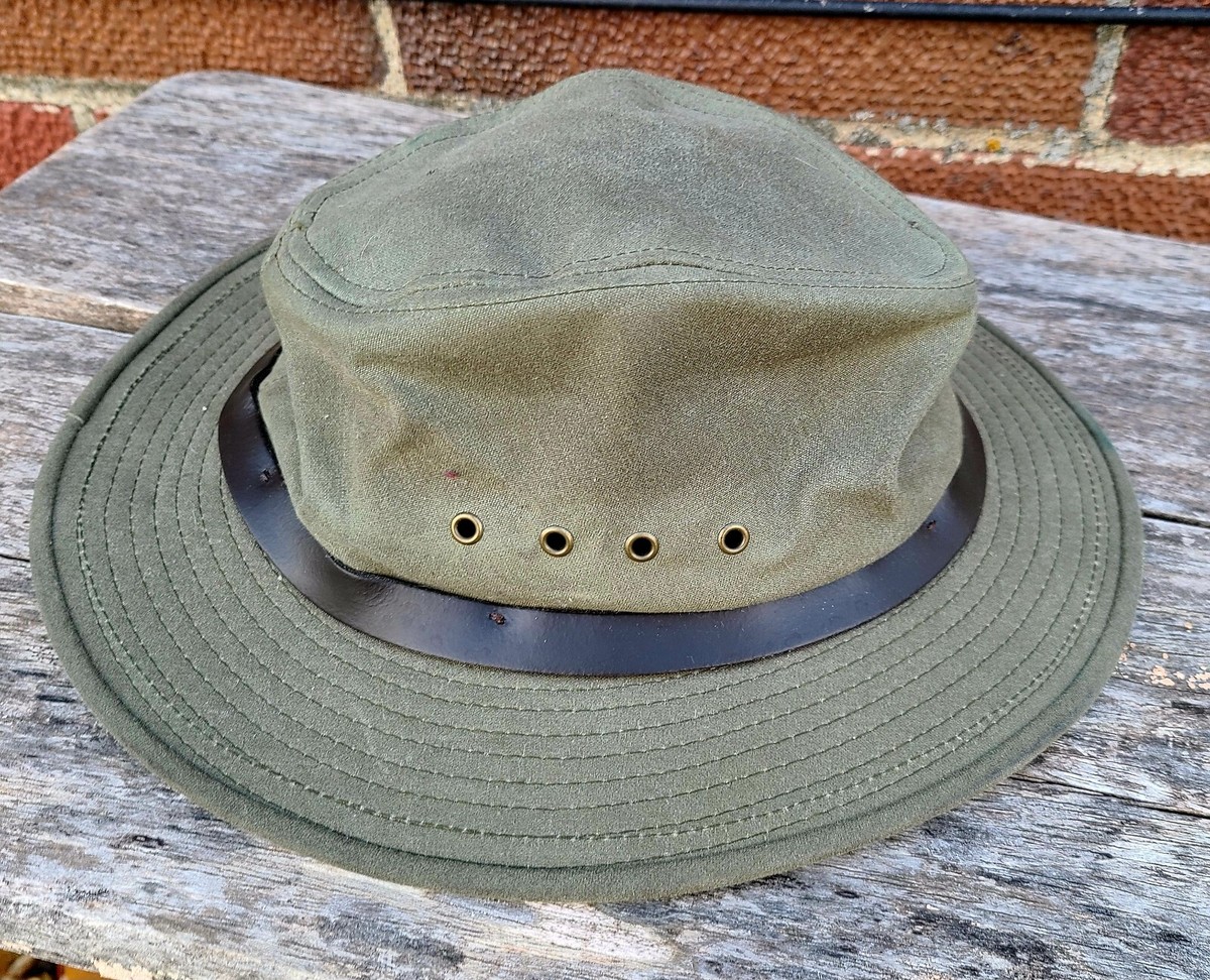 Filson Packer Bucket Hat Otter Green Size Medium Made In USA | eBay