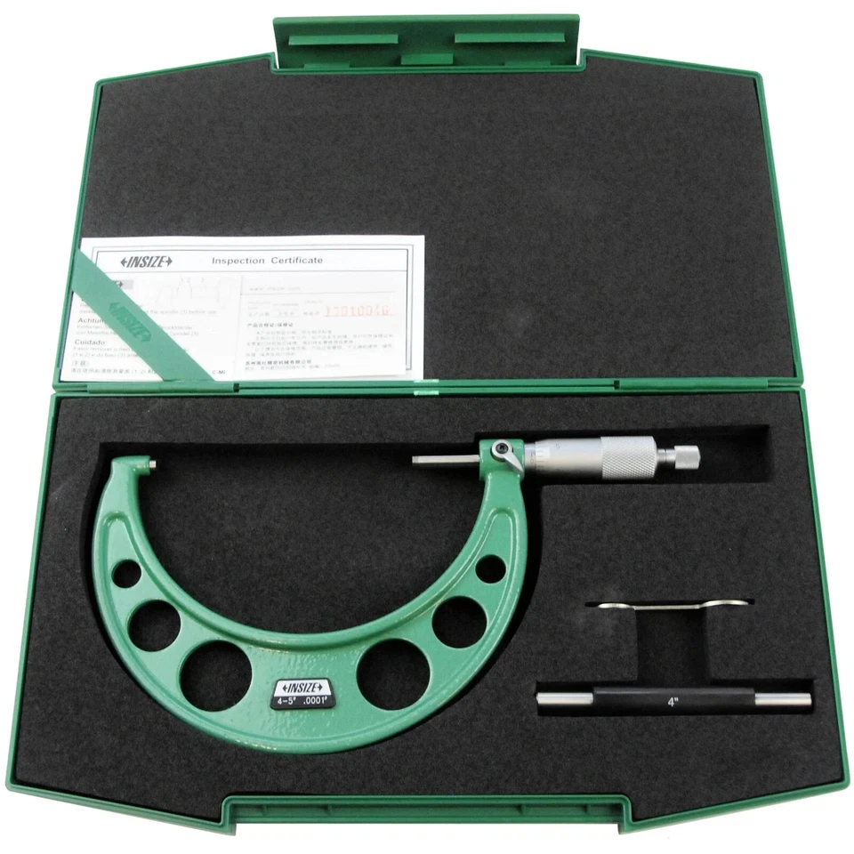 Insize 3203-5A Outside Micrometer 5" Range, 0.0001" Graduation - Image 2 of 2