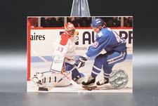 1991-92 Pro Set Platinum ED BELFOUR Card #61 Chicago Blackhawks