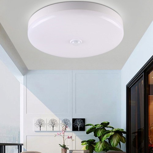 Wall Lamp Round LED Ceiling Light Panel Down Lights Bathroom Kitchen Living Room - Picture 4 of 12
