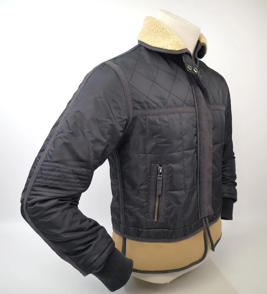 Chevignon Jacke Buddy schwarz unisex tragbar Damen Gr. M (S) Herren Gr XS Cosmos - Bild 2 von 4