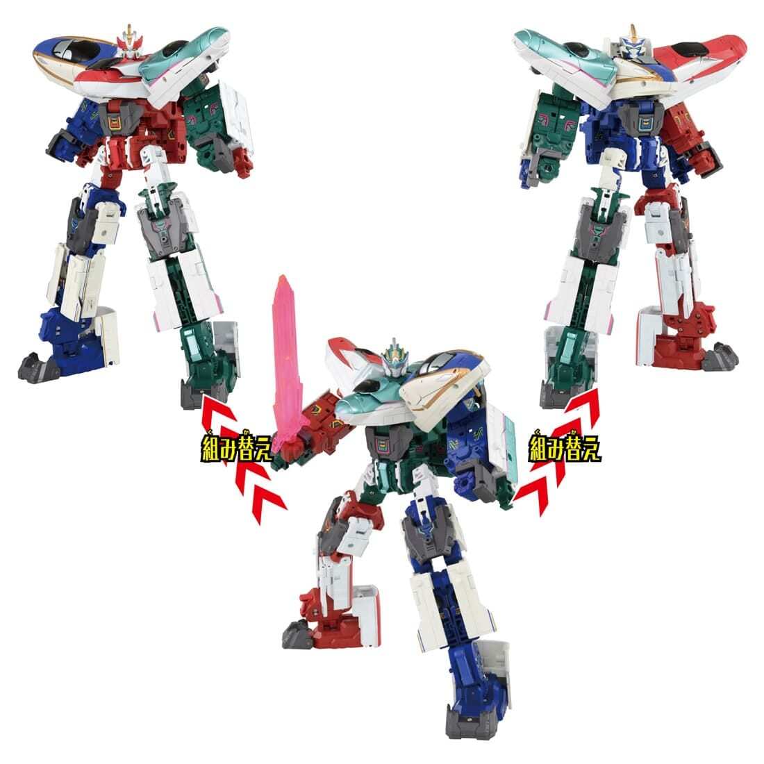 Shinkansen transformation robotShinkalion CW Shinkalion SRG