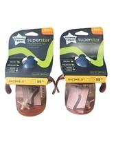 NEW Baby 6mths And Up Pink Sippy Cup 2 Pack BPA Free Solid Toddler Straw Handle