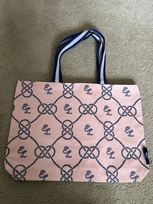 Estee Lauder pink blue tote Bag Hand Shoulder Weekend shopper - Main Image