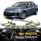 11x White Interior LED Light Dome Bulbs Package Kit For Mazda 3 2010-2013 +TOOL