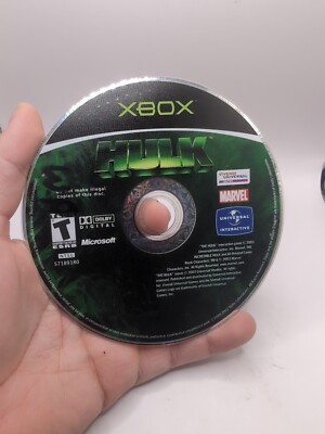Hulk Original Xbox Disc Only Tested Working