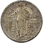 1927-P Standing Liberty Quarter 25C VF+ Details US Coin