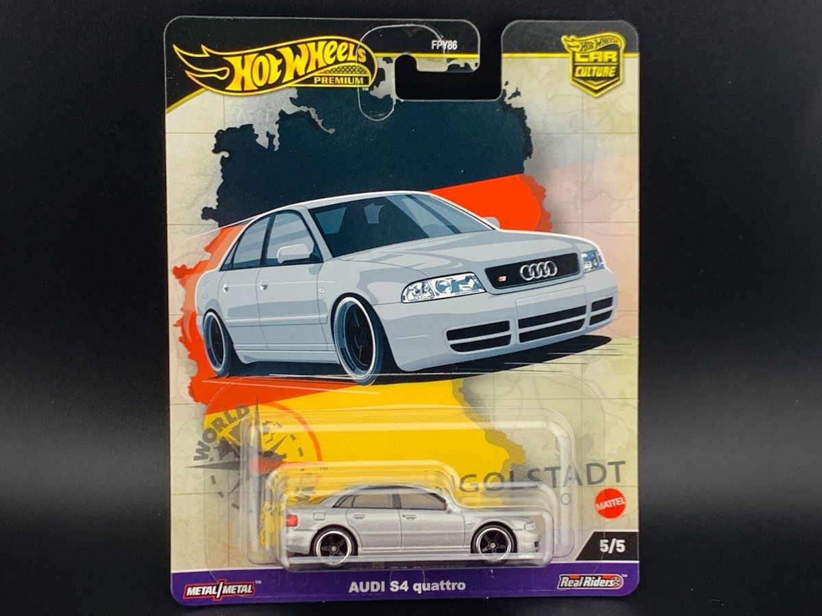 Hot Wheels Audi S4 Quattro Silver World Tour FPY86-961 A 1/64 | eBay
