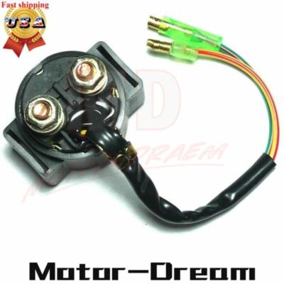 Replacng A Bad Starter Relay Solenod On A Honda TRX400EX - YouTube