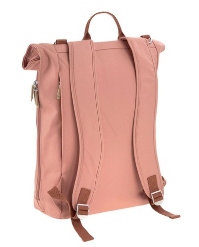 Lässig Green Label Rolltop Backpack Wickeltasche Rucksack Cinnamon rosa - Bild 4 von 7