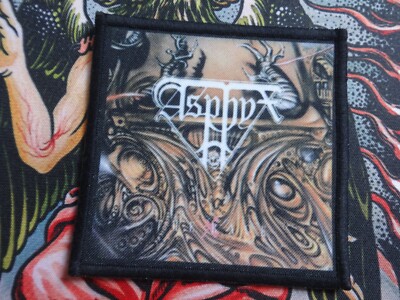Asphyx Band Patch Death Metal **