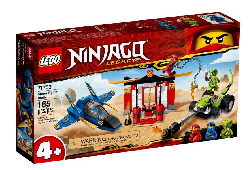 LEGO 71703 Ninjago Storm Fighter Battle 165 pieces age 4 plus ~NEW lego sealed~