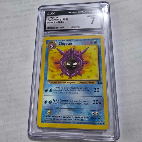 Cloyster (1st Edition) graded CGC 7 for sale on eBay