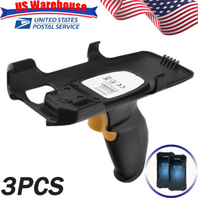3pcs Scan Trigger Handle w/ Camera Hole for Zebra TC21 TC26 TRG-TC2Y-SNP1-01 US