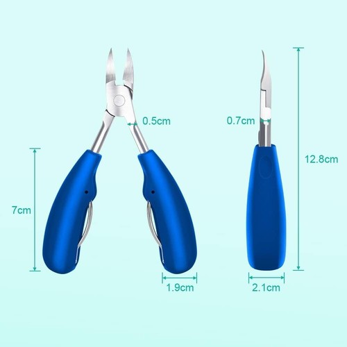 Thick Toe Nail Heavy Clippers Scissors Fungus Ingrown Chiropody Podiatry Plier - Picture 14 of 32