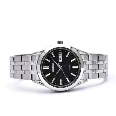 Seiko SBPX083 SOLAR Chronograph Men's Watch Black Fast