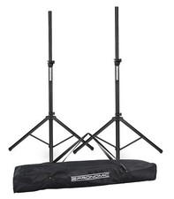 2x DJ PA Alu Boxen Ständer Lautsprecher Boxenstativ Aluminium 185cm mit Tasche