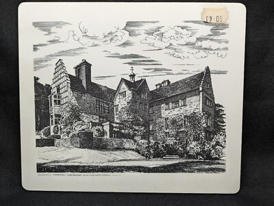Ronald Beavan Print Chartwell Westerham Home of Sir Winston Churchill Placemat