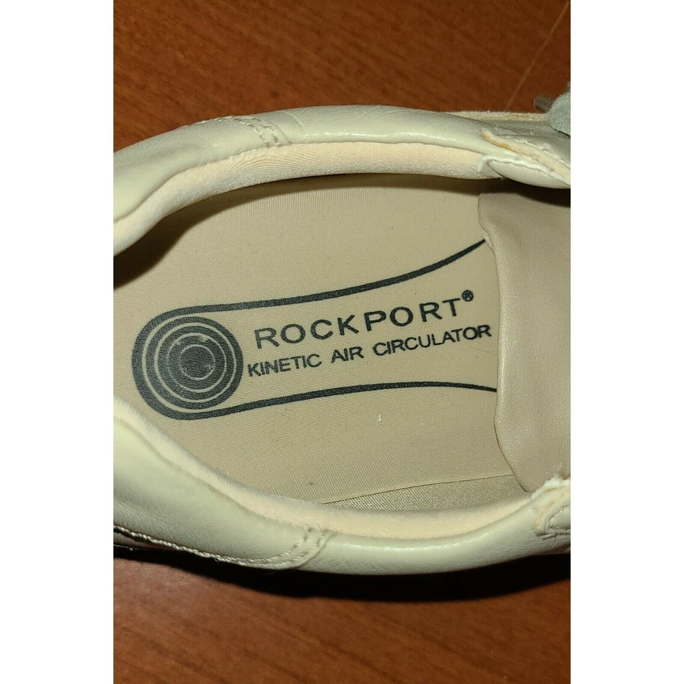 Rockport Women's 9.5 Shoes Beech Tree Walking sneakers Tan leather Kinetic Air. - Image 4 of 4