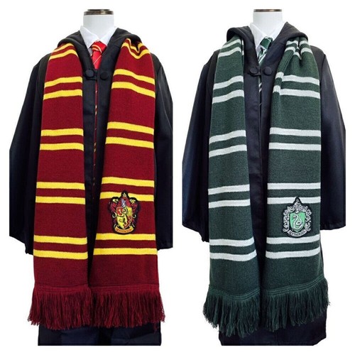 Unisex Warm Scarf Hufflepuff Harry-Potter Gryffindor Slytherin Raveclaw Scarves - Picture 6 of 16