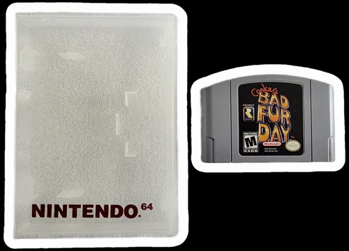 New ListingNintendo Conker's Bad Fur Day Nintendo 64 N64 w/ Case NTSC 2001