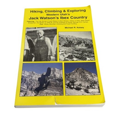Hiking Climbing & Exploring Jack Watson's Ibex Country Utah Kelsey Yellow PB
