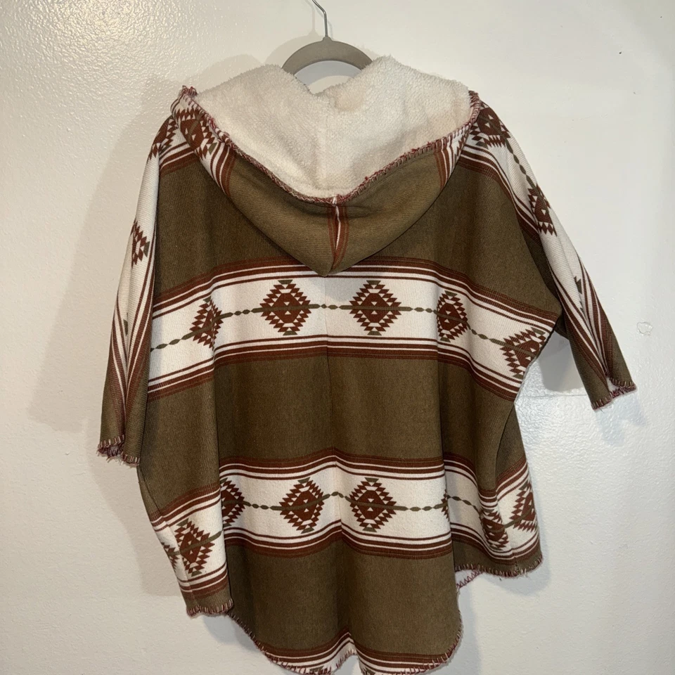 RVCA Boho Western Cardigan Sweater Womens Medium M Aztec Southwestern - Image 4 of 4