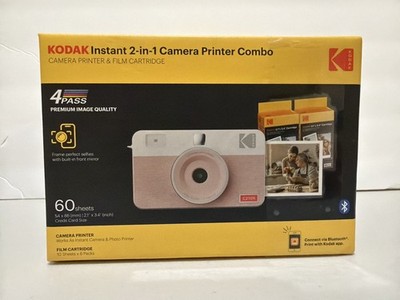 Kodak Mini Shot 2 Retro C210R Instant Camera & Photo Printer Pink