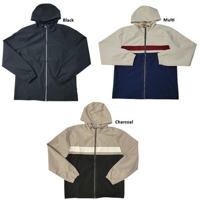 WP Weatherproof Men's Water & Wind Resistant Rain Jacket
