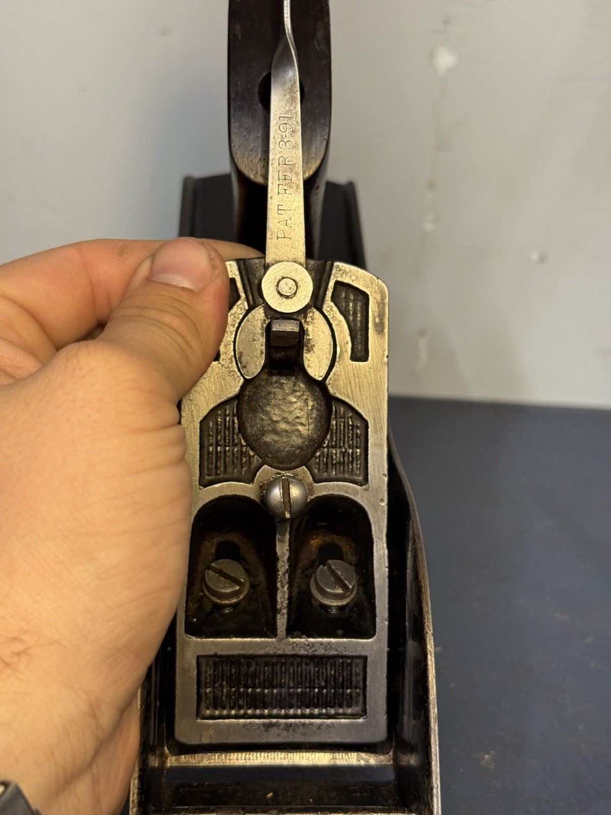 Exceptionally Fine Vintage Sargent #414 Jack Plane Good Iron 95% Japanning