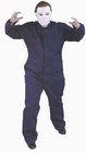 Alexanders Costumes Men's Horror Jumpsuit, Blue, X-Large